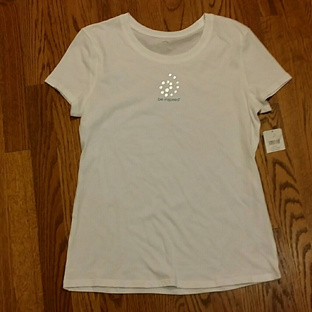 New Be inspired tee
